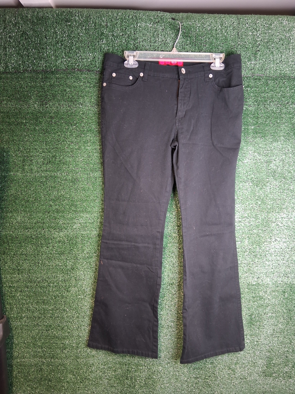 a:glow Black Bootcut Jeans